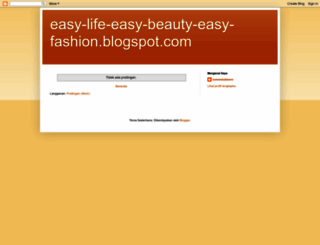easy-life-easy-beauty-easy-fashion.blogspot.com screenshot