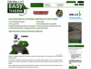 easy-therm.fr screenshot