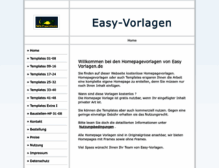 easy-vorlagen.de screenshot