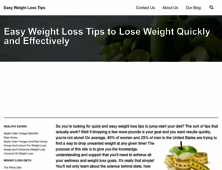 easy-weightloss-tips.com screenshot
