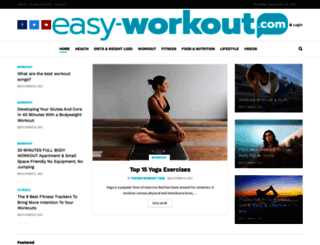 easy-workout.com screenshot