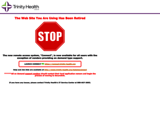 easyaccess.trinity-health.org screenshot