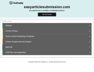 easyarticlesubmission.com screenshot
