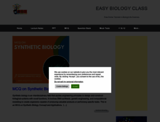 easybiologyclass.com screenshot