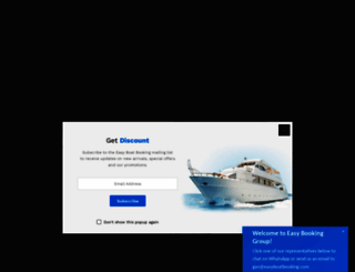 easyboatbooking.fr screenshot