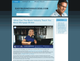 easybusinesssuccess.com screenshot