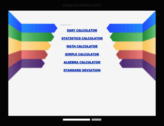 easycalculator.com screenshot