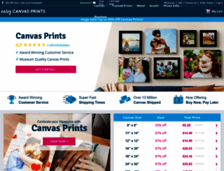 easycanvasprints.com screenshot
