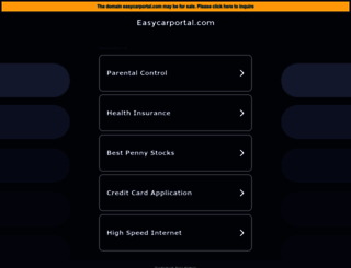 easycarportal.com screenshot
