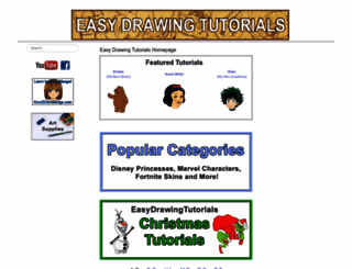 easydrawingtutorials.com screenshot