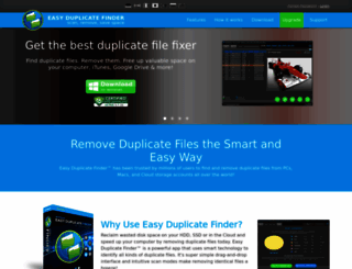 easyduplicatefinder.com screenshot