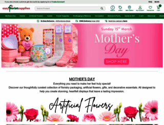easyfloristsupplies.co.uk screenshot