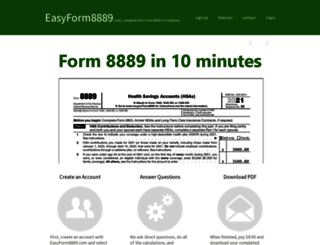 easyform8889.com screenshot