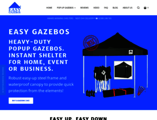 easygazebos.com screenshot