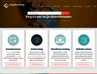 easyhosting.nl screenshot
