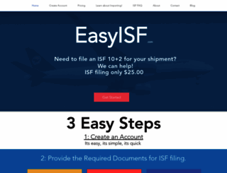 easyisf.com screenshot