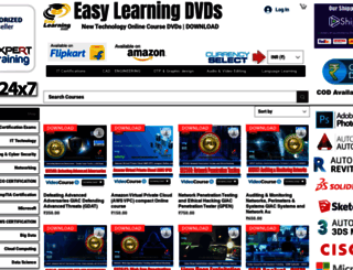 easylearningdvds.in screenshot