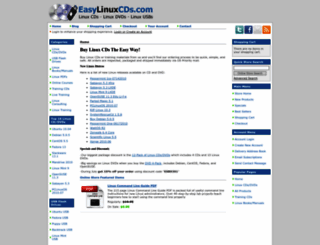 easylinuxcds.com screenshot