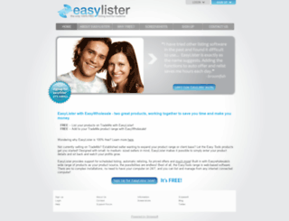 easylister.co.nz screenshot