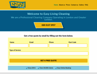 easyliving.co.uk screenshot