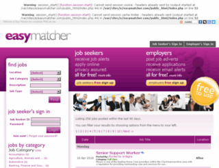 easymatcher.com screenshot