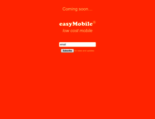 easymobile.com screenshot