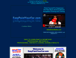 easypaintyourcar.com screenshot