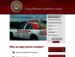 easyphonenumber.com screenshot