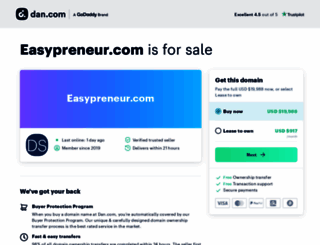 easypreneur.com screenshot