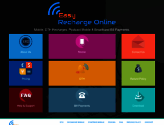easyrechargeonline.com screenshot