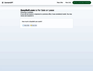easyrefi.com screenshot