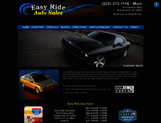 easyrideautos.com screenshot