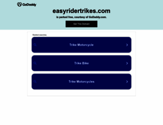easyridertrikes.com screenshot