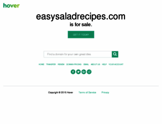 easysaladrecipes.com screenshot