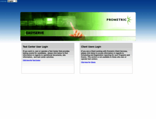 Access easyserve.prometric.com. BIG-IP logout page