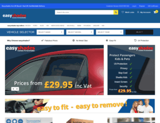 easyshades.co.uk screenshot