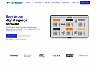 easysignage.com screenshot
