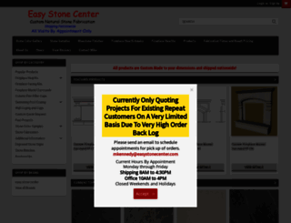 easystonecenter.com screenshot