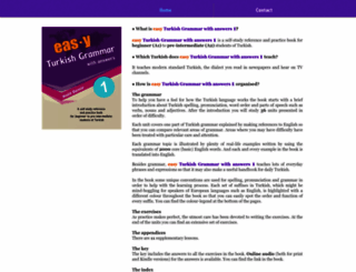 easyturkishgrammar.com screenshot