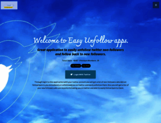 easyunfollow.com screenshot
