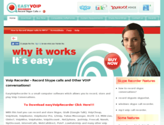 easyvoiprecorder.com screenshot