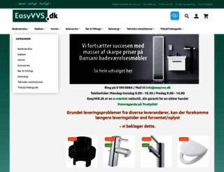 easyvvs.dk screenshot