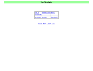 easywebindex.com screenshot