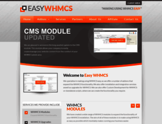 easywhmcs.com screenshot