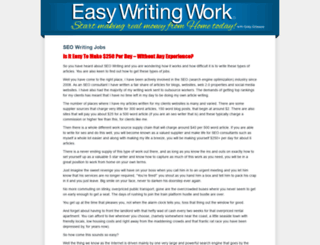 easywritingwork.com screenshot