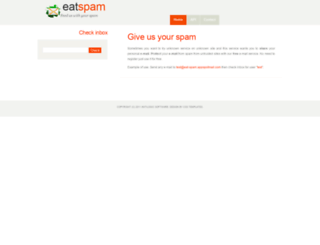eat-spam.appspot.com screenshot