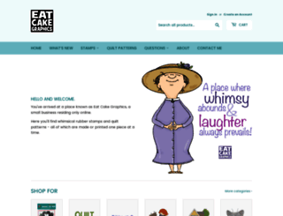 eatcakegraphics.com screenshot