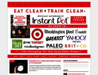 eatcleantrainclean.com screenshot