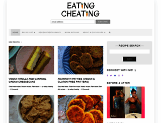 eatingcheating.com screenshot