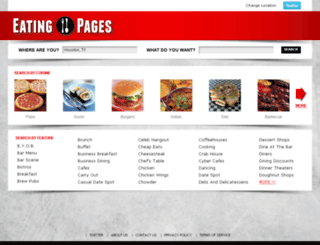 eatingpages.com screenshot